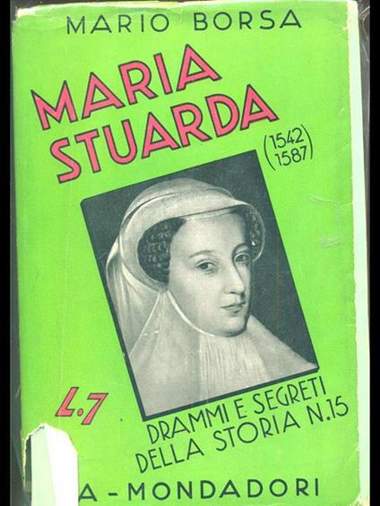 Maria Stuarda - Mario Borsa - copertina