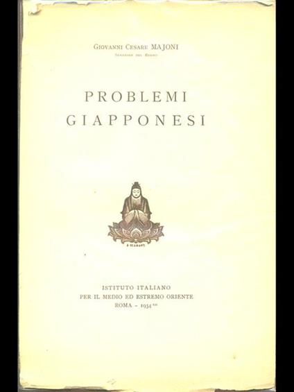 Problemi giapponesi - copertina