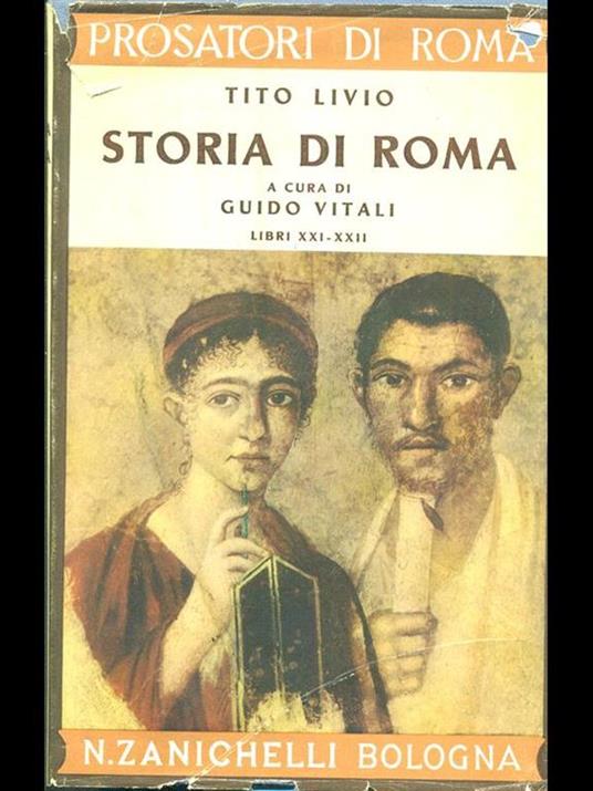 Storia di Roma libri XXI-XXII - Tito Livio - copertina