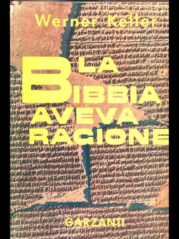 La Bibbia aveva ragione