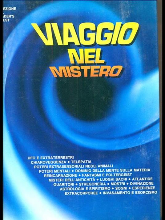 Viaggio nel mistero - copertina
