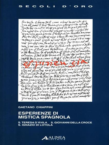 Esperienze di mistica spagnola - copertina