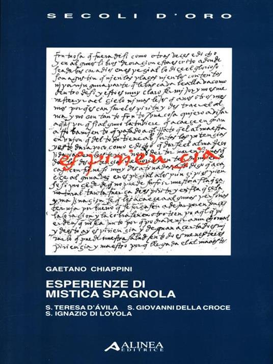 Esperienze di mistica spagnola - copertina