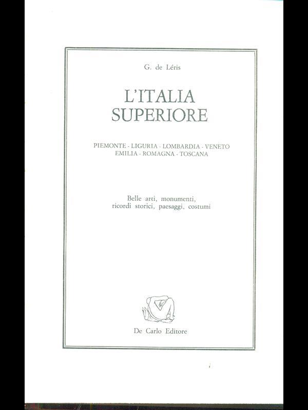 L' Italia Superiore