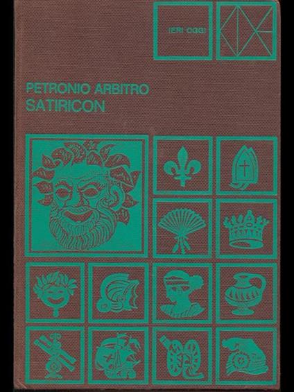 Satiricon - Arbitro Petronio - copertina