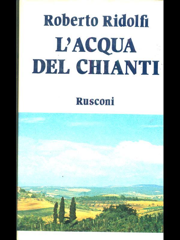 L' acqua del Chianti