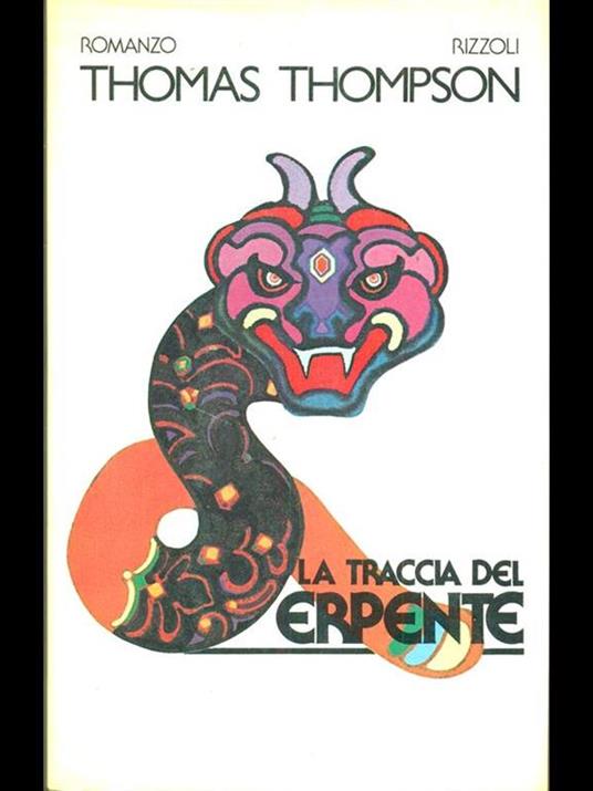 La traccia del serpente - Thomas Thompson - copertina