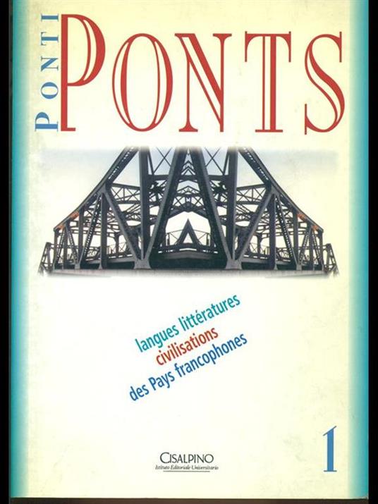 Enfers/ponts 1 - copertina