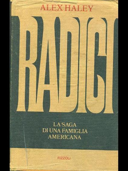 Radici - Alex Haley - copertina