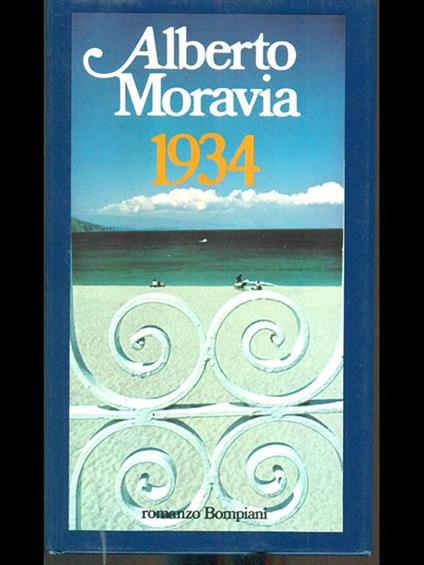 1934 - Alberto Moravia - copertina