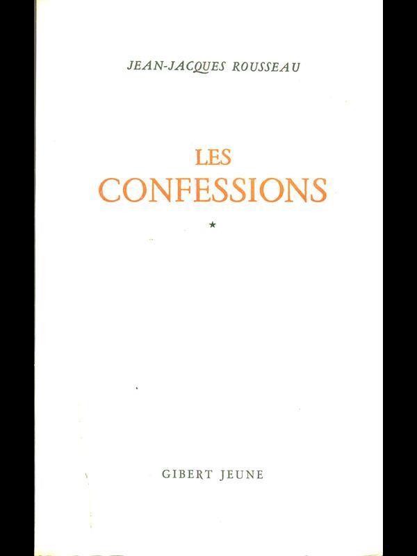 Les confessions I