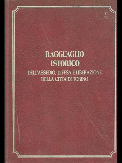 Ragguaglio istorico - copertina