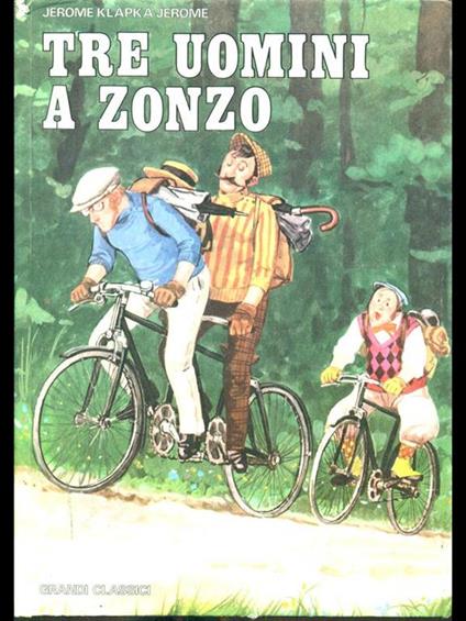 Tre uomini a zonzo - Jerome K. Jerome - copertina