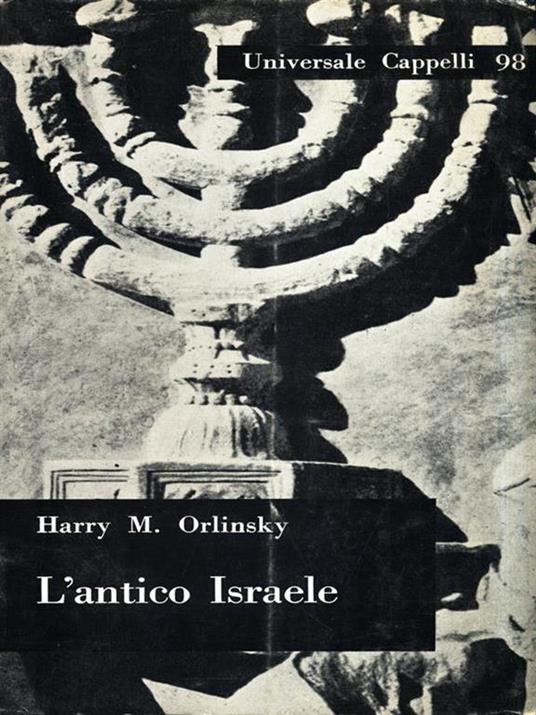 L' antico Israele - H.M. Orlinsky - copertina