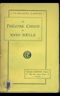 Theatre choisi du XVIII siecle vol.1 - 2