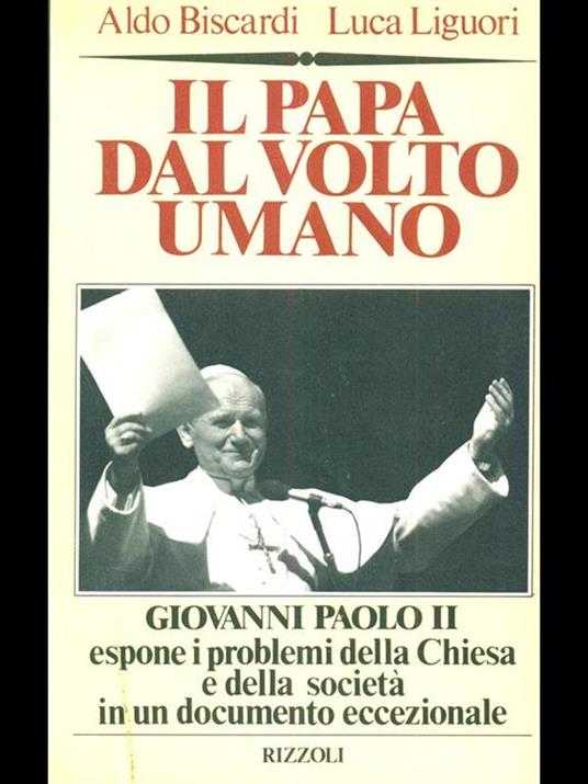 Il Papa dal volto umano - copertina