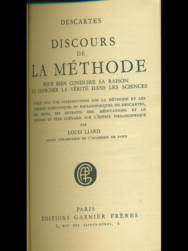 Discours de la methode