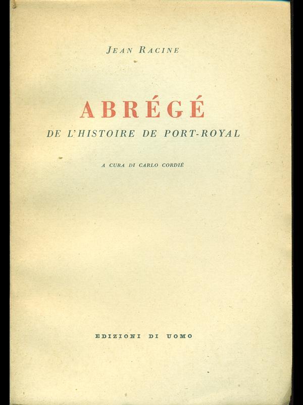 Abrégé