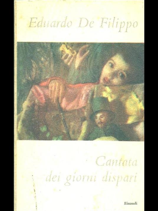 Cantata dei giorni dispari - Eduardo De Filippo - copertina