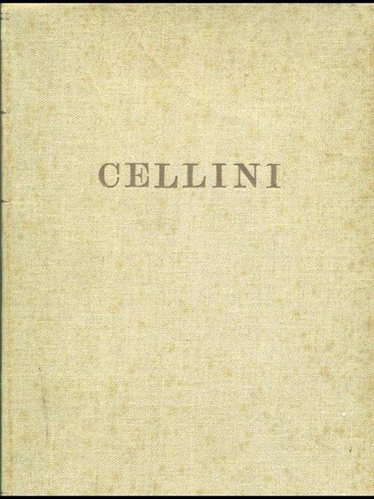 Cellini. La vita - copertina