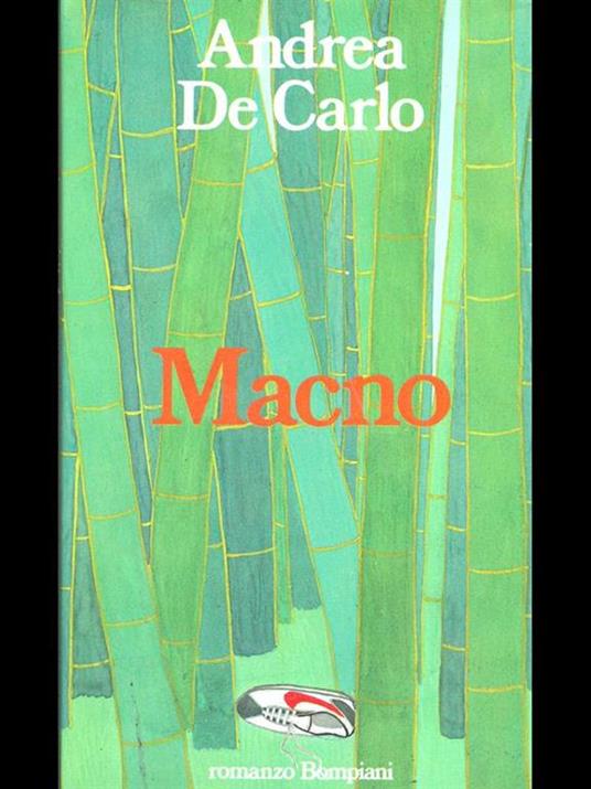 Macno - Andrea De Carlo - copertina