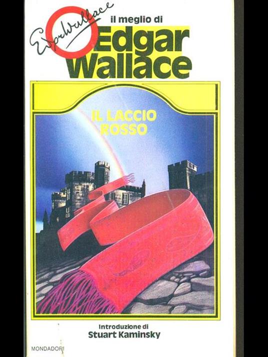 Il laccio rosso - Edgar Wallace - copertina