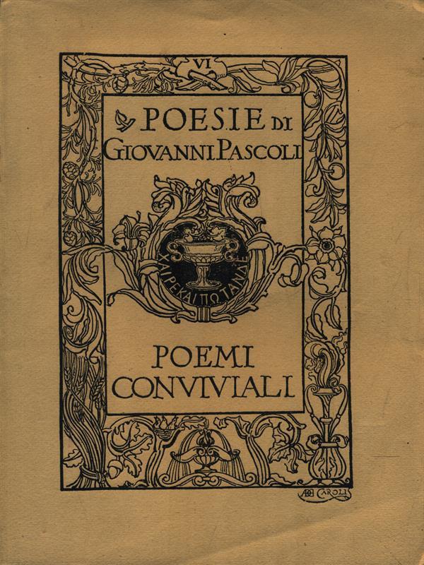 Poemi conviviali