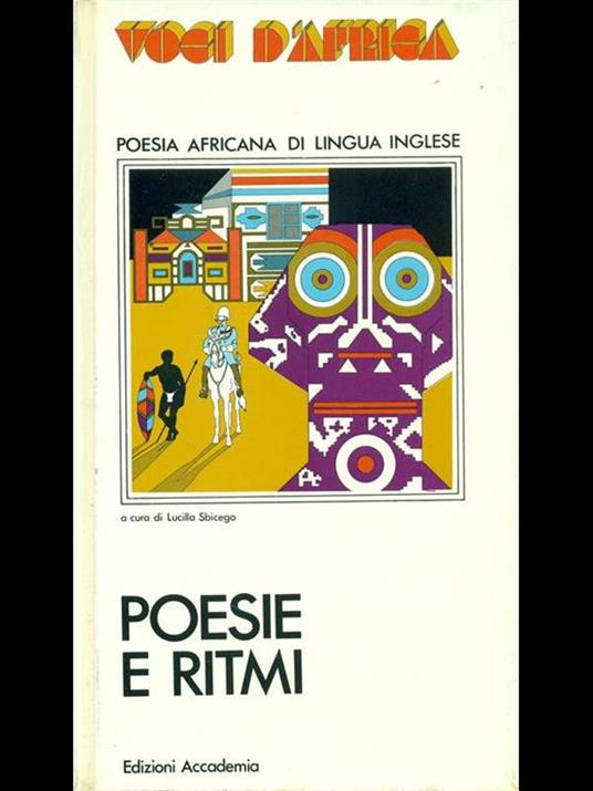 Poesie d'Africa Poesie e ritmi - Lucilla Sbicego - copertina