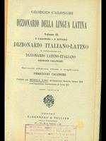 Dizionario della lingua latina Vol. 2