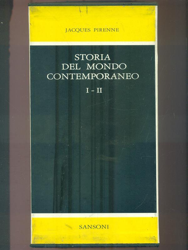 Storia del mondo contemporaneo