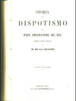 Storia del dispotismo volume VI