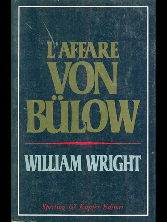 L' Affare Von Bulow - William Wright - copertina