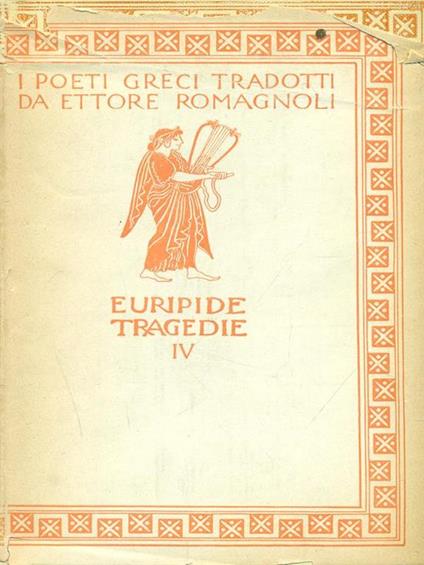 Tragedie IV - Euripide - copertina
