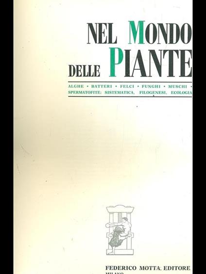 Nel mondo delle piante vol. 4 - copertina