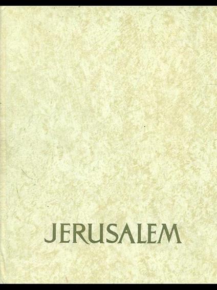 Jerusalem - copertina