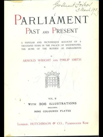 Parliament. Past & Present. Vol.2 - Philip Smith - copertina