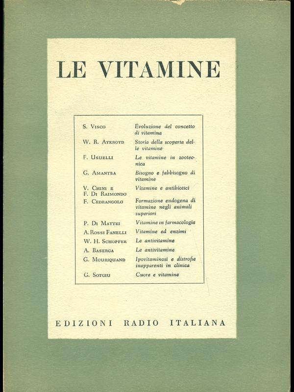 Le vitamine