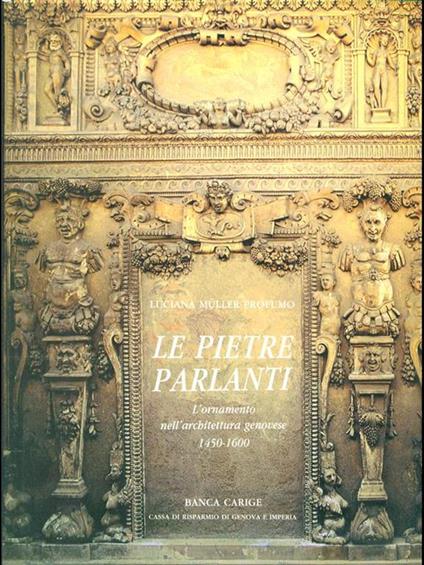 Le pietre parlanti - Luciana M. Profumo - copertina