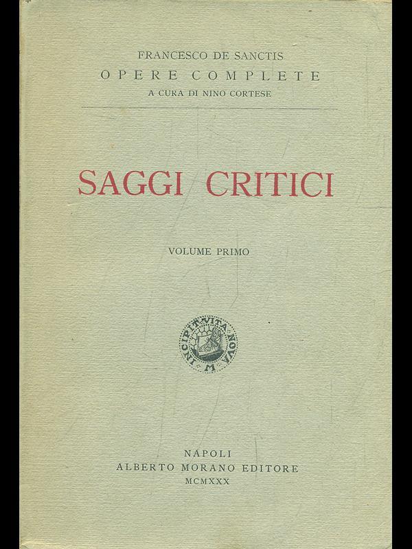 Saggi critici