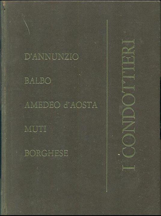 I condottieri - copertina
