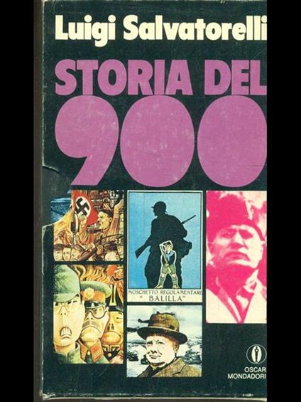 Storia del 900 - Luigi Salvatorelli - copertina