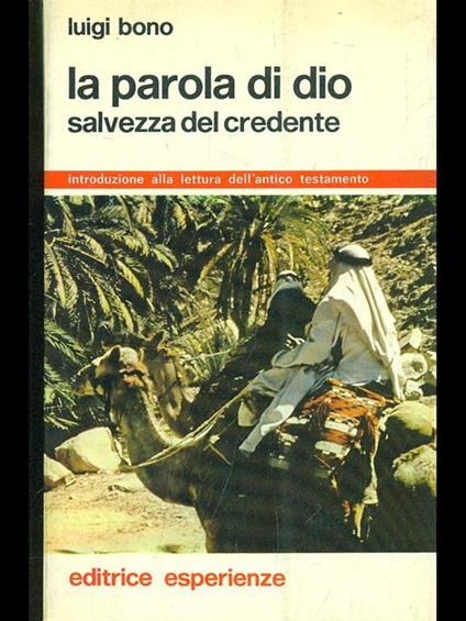 La parola di Dio, salvezza del credente - Luigi Bono - copertina