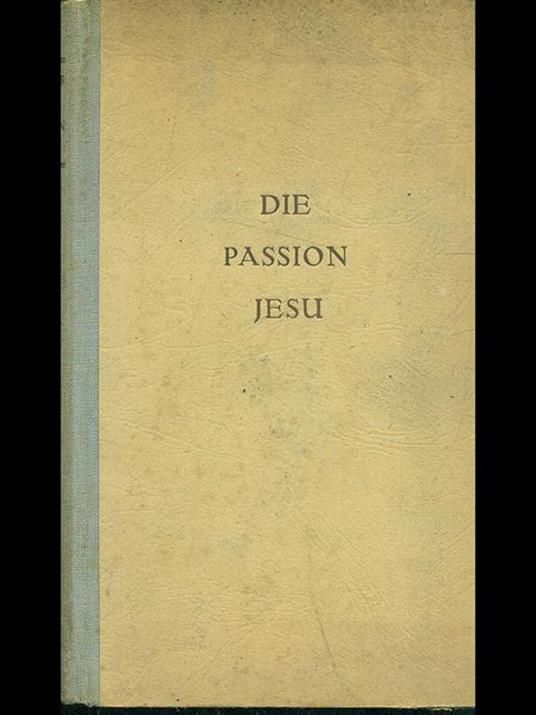 Die passion Jesu - Karl Hermann - copertina
