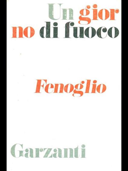 Un giorno di fuoco - copertina