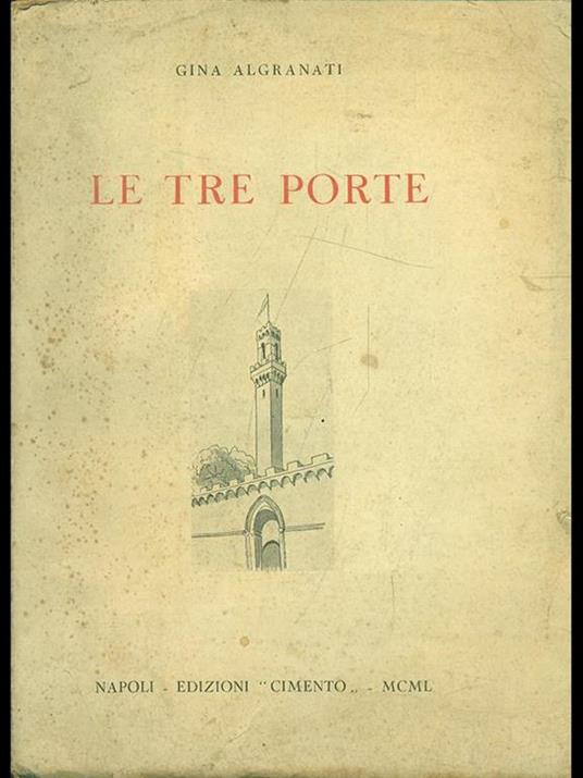 Le tre porte - copertina