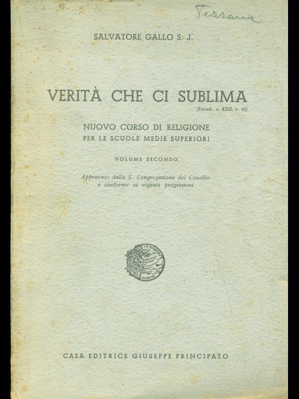 Verità che ci sublima Vol. 2