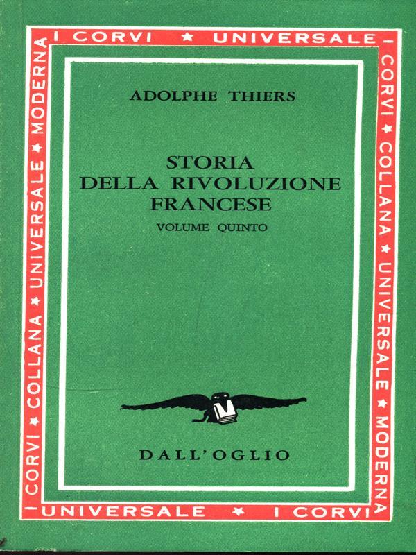 Storia della Rivoluzione Francese. Volume V