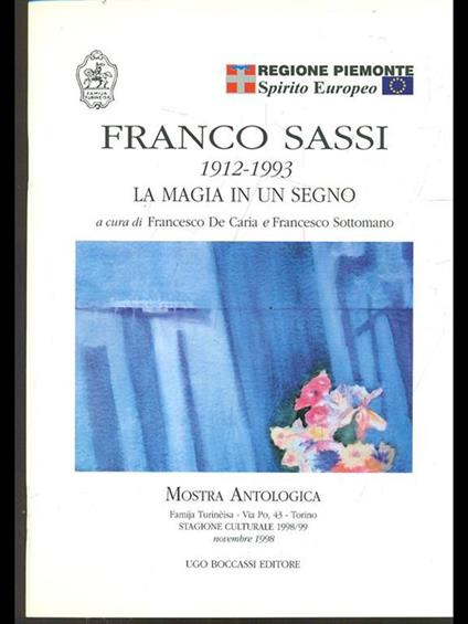 Franco Sassi. La magia in unsegno - copertina