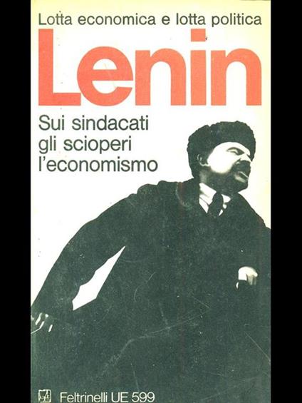 Sui sindacati gli scioperi l'economismo - Lenin - copertina