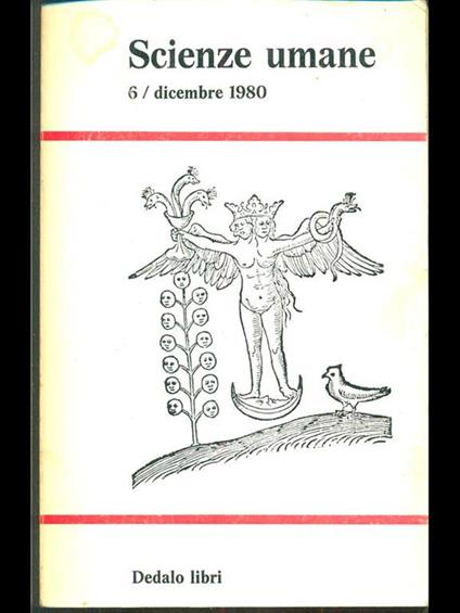 Scienze umane 6/dicembre 1980 - copertina